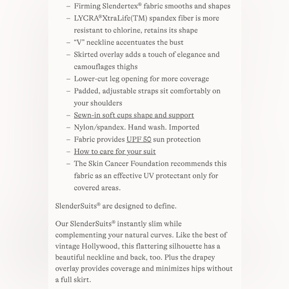 Lands End One Piece Swim Suit EUC 18L - Picture 7 of 7